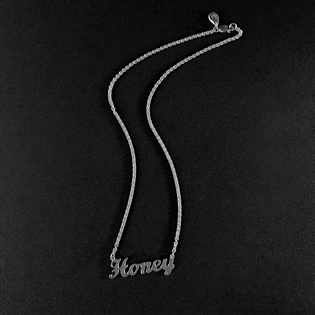 David Jonns Honey Namedropper Pendant