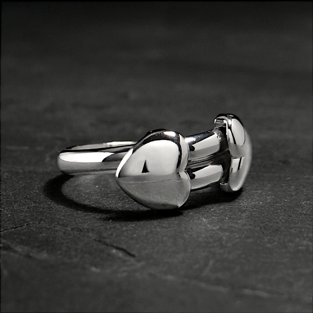 Silver Love Heart Ring Silver Love Heart Ring
