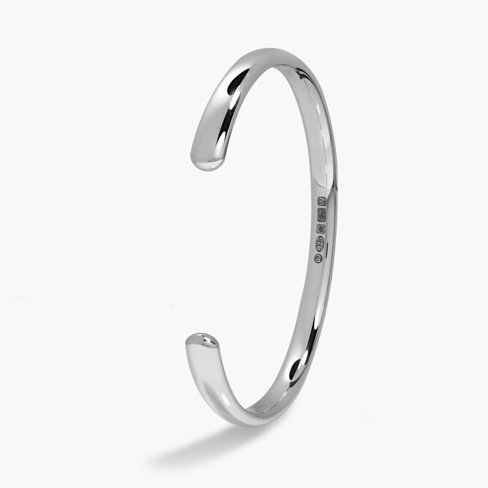 Sterling Silver Slim Cuff