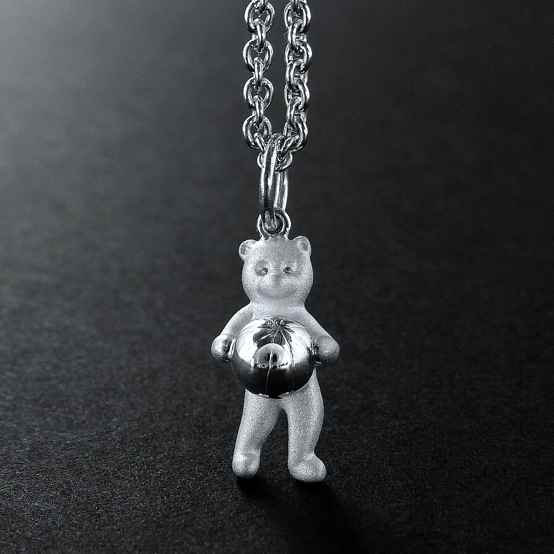 Teddy Bear & Ball Pendant Teddy Bear & Ball Pendant
