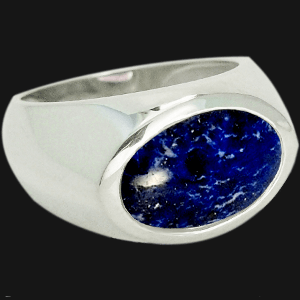 Lapis Dome Ring